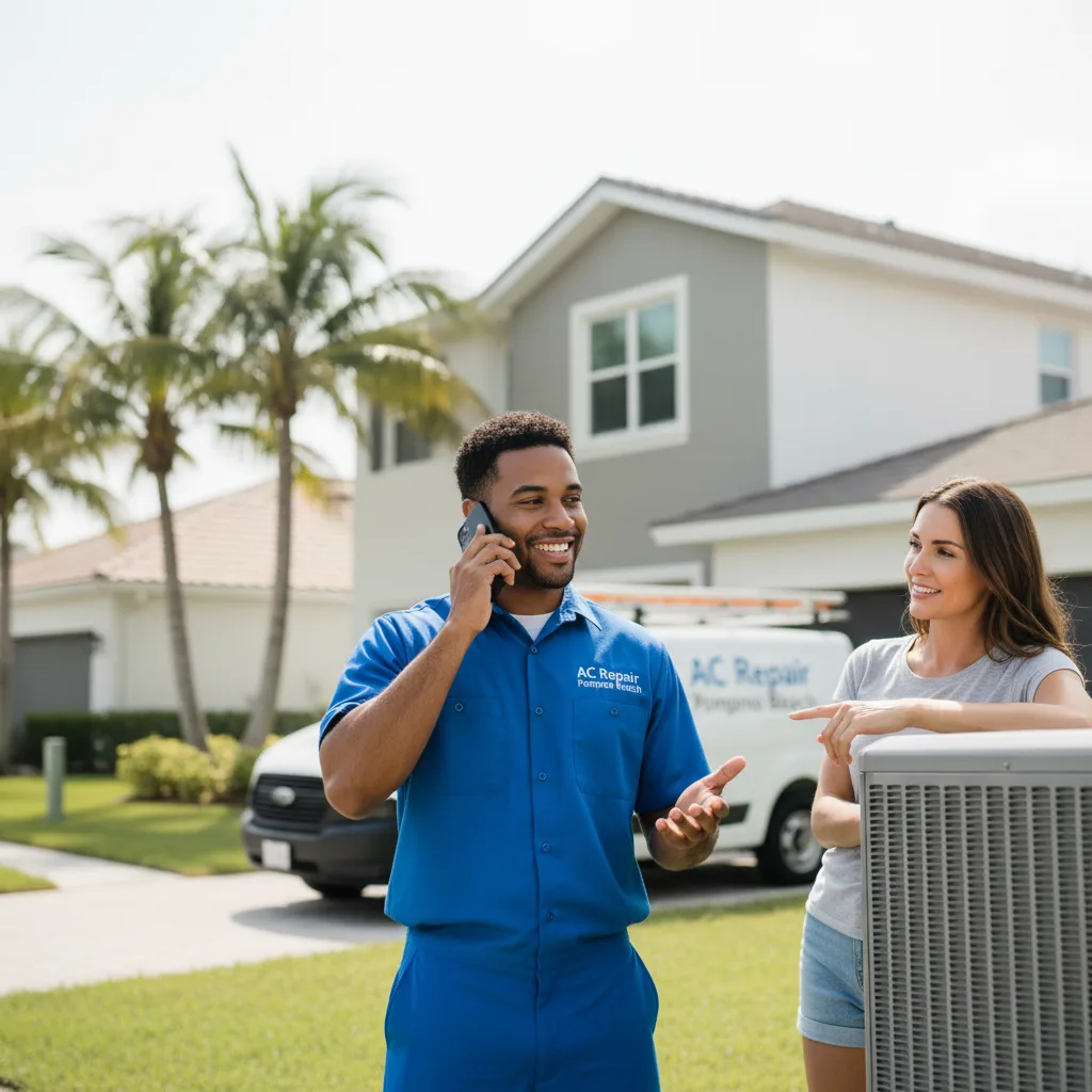 AC Repair Pompano Beach customer support in Bellefontaine Neighbors